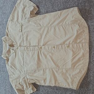 Columbia Womens Short Sleeve Fishing Shirt Size S